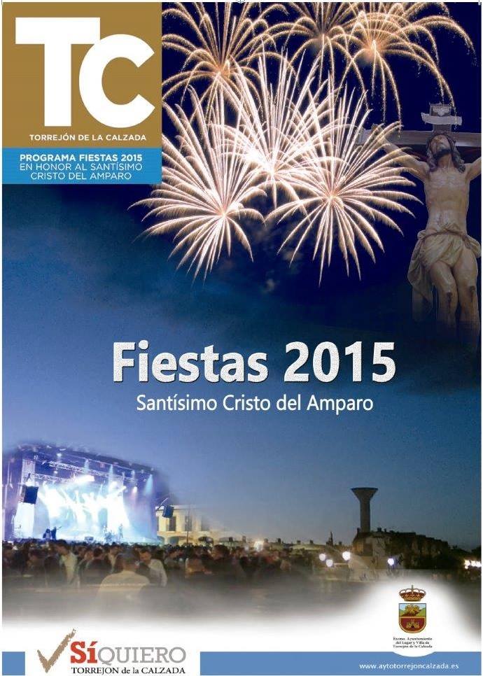 Fiestas en honor al Santísimo Cristo del Amparo 2015 Torrejón de la Calzada